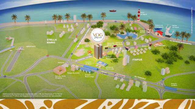 VOG ITAPUÃ | Apartamentos com 2 suítes em Itapuã, 41,71m², à venda a partir de R$ 310.823,81