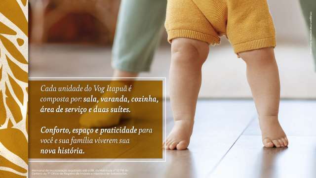 VOG ITAPUÃ | Apartamentos com 2 suítes em Itapuã, 41,71m², à venda a partir de R$ 310.823,81