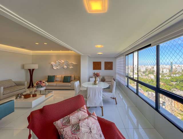 Apartamento na Federação com 4 suítes, PORTEIRA FECHADA, 184m² à venda por R$ 2.580.000,00