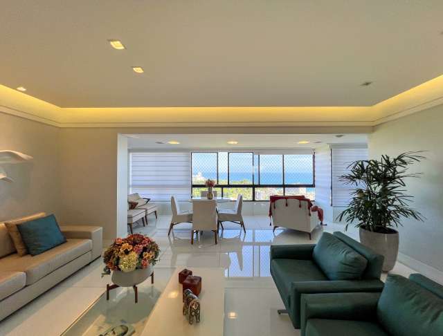 Apartamento na Federação com 4 suítes, PORTEIRA FECHADA, 184m² à venda por R$ 2.580.000,00