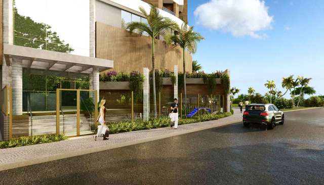 LAUT JAGUARIBE | APARTAMENTOS DE 2 QUARTOS E 2 SUÍTES COM VARANDA EM FRENTE AO MAR DE JAGUARIBE