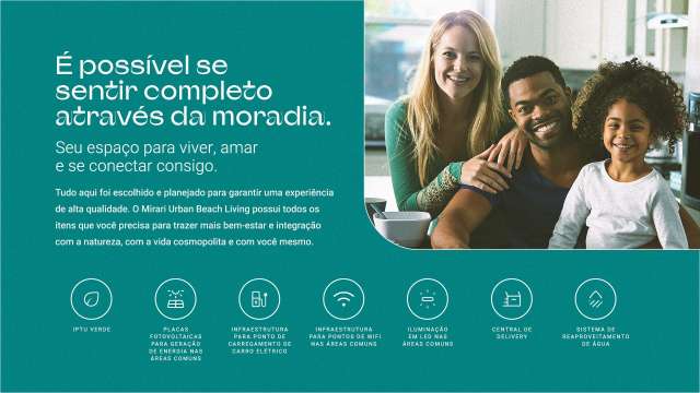 MIRARI URBAN BEACH LIVING | APARTAMENTOS DE 3 QUARTOS COM VISTA MAR EM PATAMARES À PARTIR DE R$ 992.913,44