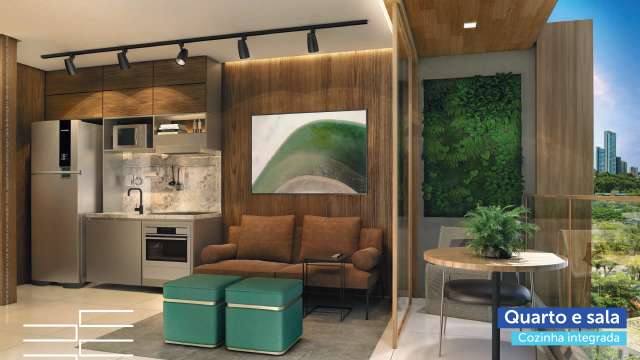 CONNECT ONDINA | QUARTO E SALA COM 30M² À VENDA POR R$ 460.000,00