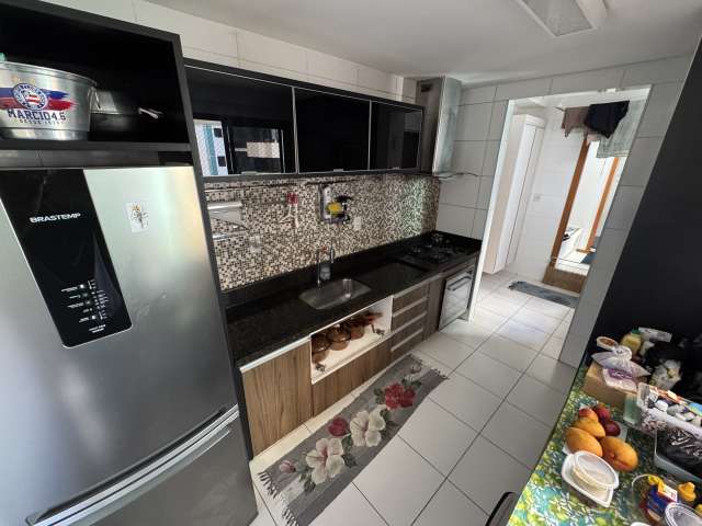 Apartamento na Pituba com 3 quartos sendo 2 suítes, 109m² à venda por R$ 850.000,00