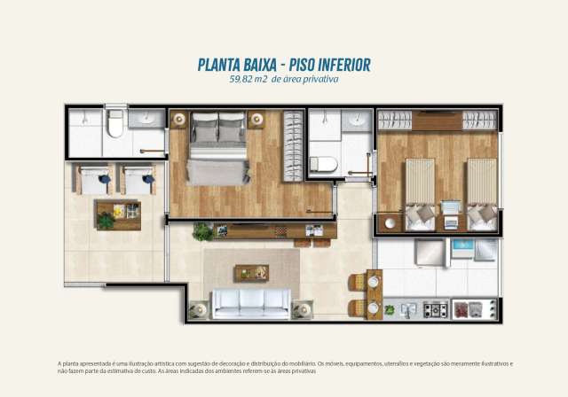 VILLAGE MIRANTE DA LAGOA | VILLAGE EM ITACIMIRIM COM 2 SUITES À VENDA A PARTIR DE R$ 540.000,00