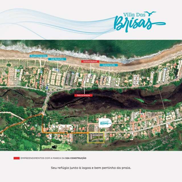 VILLA DAS BRISAS | VILLAGE COM 2 QUARTOS COM 60M² À VENDA A PARTIR DE R$ 540.000,00