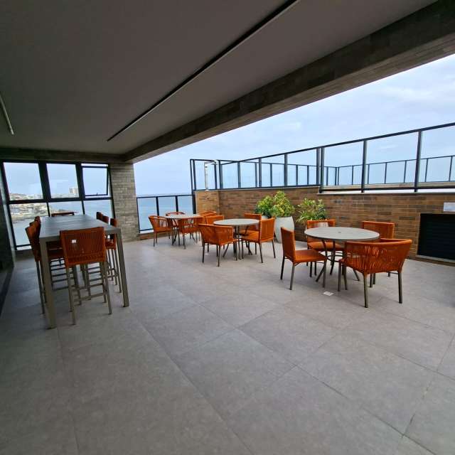 Apartamento com 1 quarto, 27,00 m² para alugar por R$ 3.100,00 - Ondina, Salvador/BA 