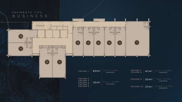 Infinity Othon | Salas comerciais na Ondina á venda á partir de R$ 514.687,33