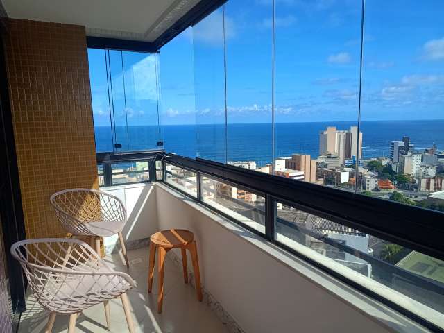 Apartamento na Pituba Ville PORTEIRA FECHADA com 4 quartos sendo 2 suítes, 158m² à venda por R$ 2.200.000,00