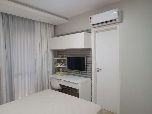 Apartamento na Pituba Ville PORTEIRA FECHADA com 4 quartos sendo 2 suítes, 158m² à venda por R$ 2.200.000,00