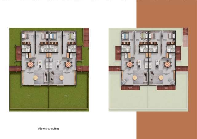 La Vista Gamboa | Bangalô Garden em Morro de São Paulo com 2 suítes por R$ 792.400,00 