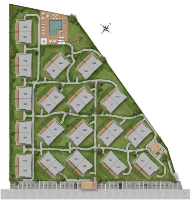 VILA DAS FLORES (MUCUGÊ) | CASAS COM GARDEN, 3 SUÍTES, 130M² À VENDA A A PARTIR DE R$ 1.023.900,00