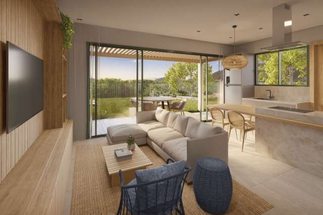 VILA DAS FLORES (MUCUGÊ) | CASAS COM GARDEN, 3 SUÍTES, 130M² À VENDA A A PARTIR DE R$ 1.023.900,00