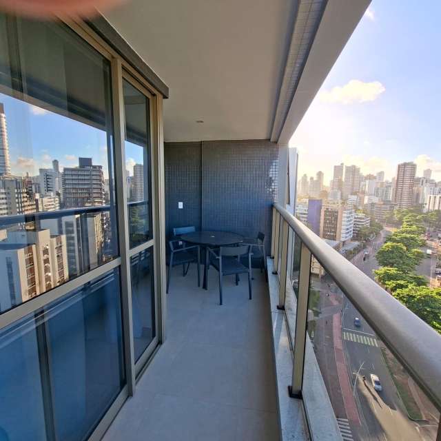 Apartamento com 1 quarto e 1 suíte, 50,00 m² para alugar por R$ 5.000,00 - Ondina, Salvador/BA