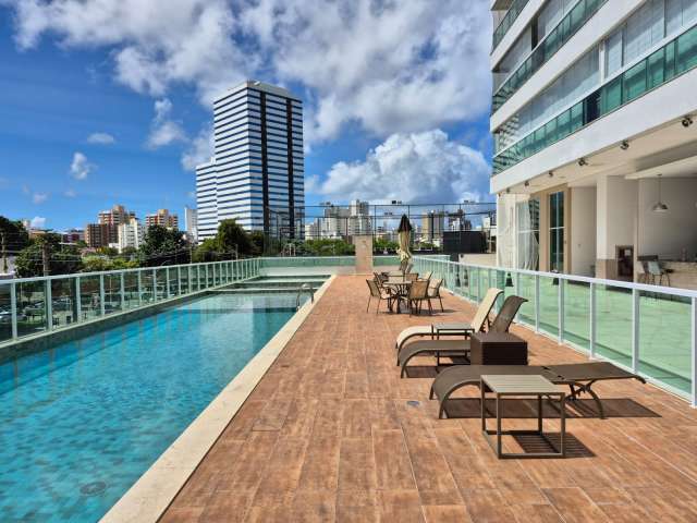 Apartamento no Aquarius com 3 suítes, 127m² à venda por R$ 1.650.000,00