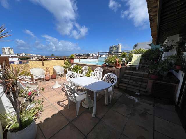 Cobertura Duplex Vista Mar no Rio Vermelho | 4 quartos sendo 2 suítes | 230m² | R$ 1.000.000,00