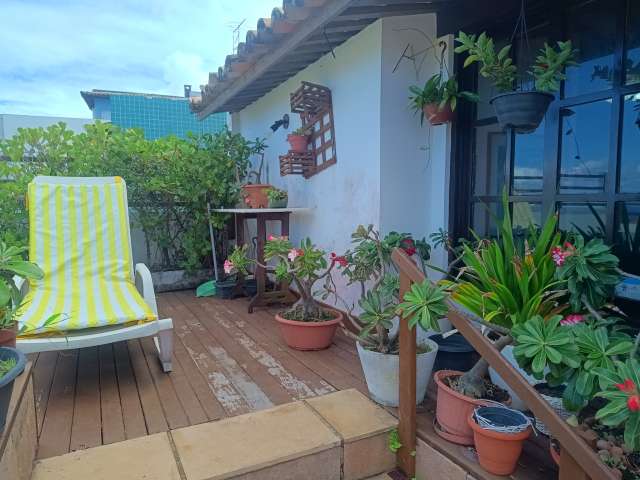 Cobertura duplex, 4/4, 229,91m² de área privativa, valor de R$ 1.000.000,00, Rio Vermelho.