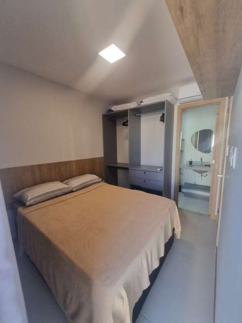Apartamento com 1 quarto e 1 suíte, 28,00 m² para alugar por R$ 3.170,00 - Ondina, Salvador/BA 