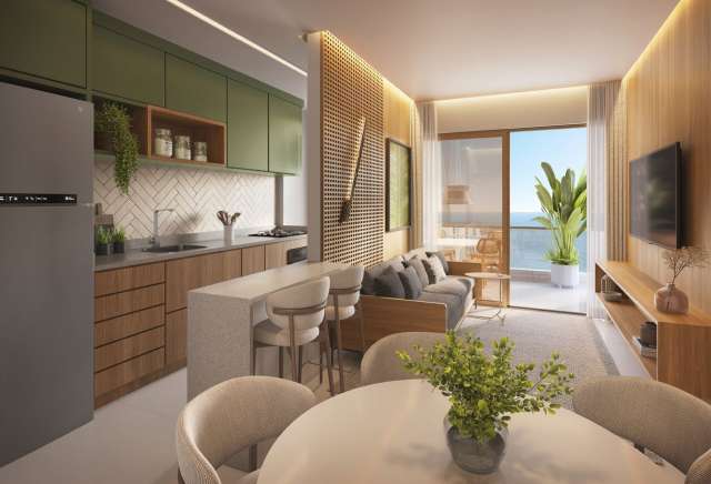 Apartamento no Morro Ipiranga com 2 quartos sendo 1 suíte, 62m² à venda por R$ 1.084.000,00