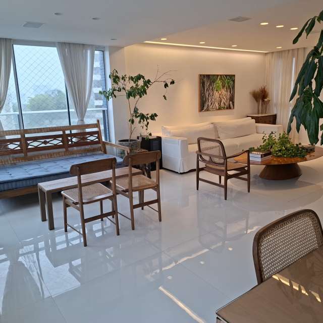 Apartamento com 03 quartos, 184,00 m² para alugar por R$ 10.000,00 - Federação, Salvador/BA. 