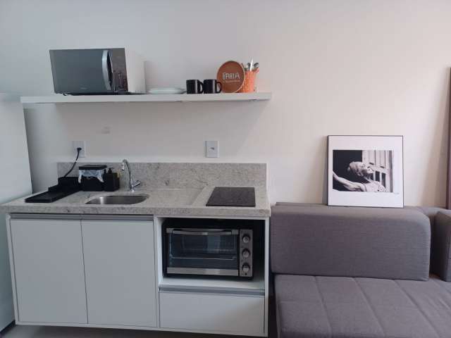Studio com 1 quarto e 1 suíte, 25,25 m² para alugar por R$ 2.953,00 - Ondina, Salvador/BA 