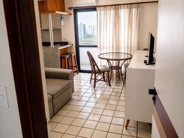 Apartamento com 1 quarto e 1 suíte, 74,34 m² para alugar por R$ 4.000,00 - Corredor da Vitória, Salvador/BA 