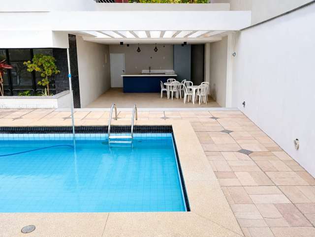 Apartamento com 1 quarto e 1 suíte, 74,34 m² para alugar por R$ 4.000,00 - Corredor da Vitória, Salvador/BA 