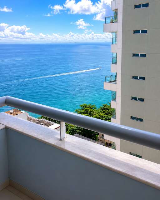 Apartamento com 1 quarto e 1 suíte, 74,34 m² para alugar por R$ 4.000,00 - Corredor da Vitória, Salvador/BA 