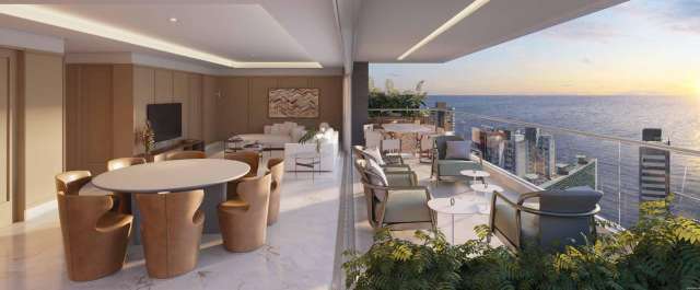 Apartamento no Corredor da Vitória com 4 suítes, 208m² à venda por R$ 5.500.000,00