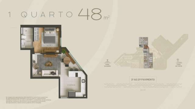 Lançamento no Rio Vermelho | SALVADOR 220 Apartamentos de 1 e 2 quartos de luxo a partir de R$ 642.541,00