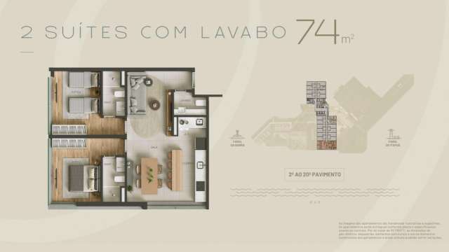 Lançamento no Rio Vermelho | SALVADOR 220 Apartamentos de 1 e 2 quartos de luxo a partir de R$ 642.541,00