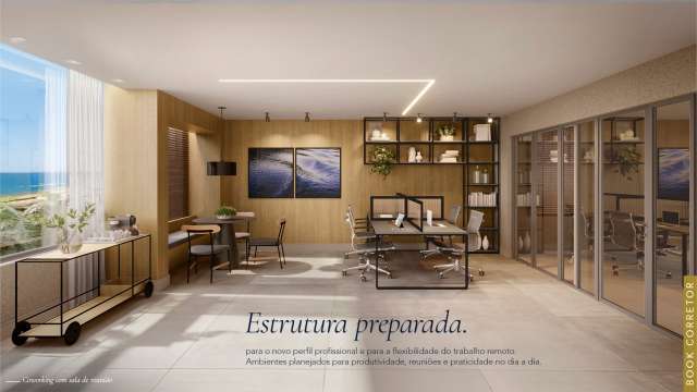 Lançamento em Patamares | Apartamentos de 1 e 2 Quartos com Vista Mar a partir de R$ 409.248,00