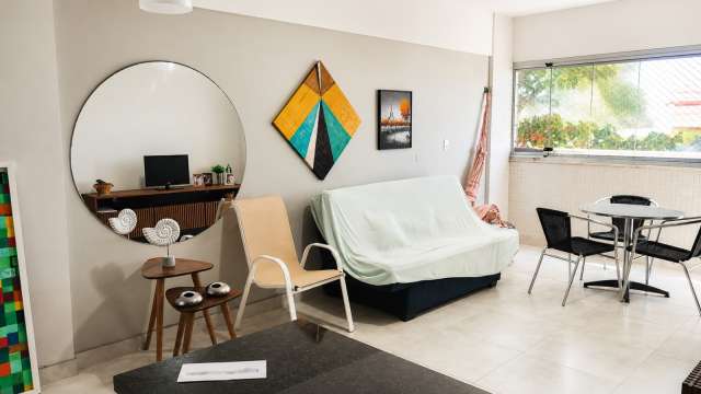 Apartamento no Rio Vermelho com 1 quarto, 40m² à venda por R$ 350.000,00
