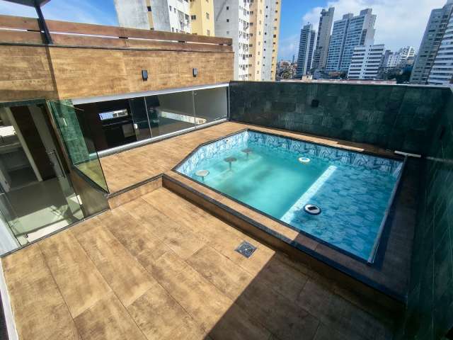 Cobertura no Rio Vermelho com 3 quartos sendo 2 suítes, 155m² à venda por R$ 920.000,00