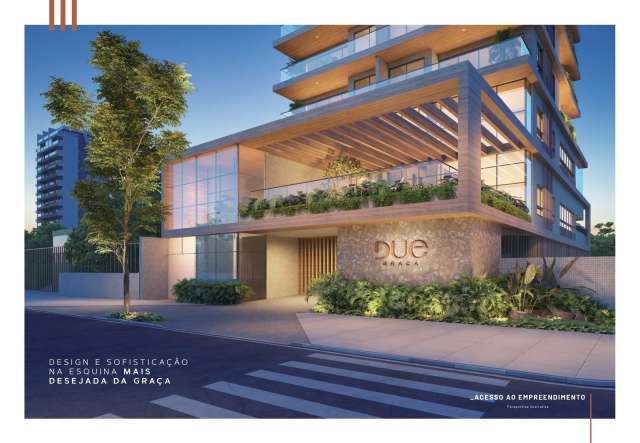 Apartamento na Graça, com 2 quartos e 2 suítes, 68,00 m² à venda por R$ 1.400.000,00