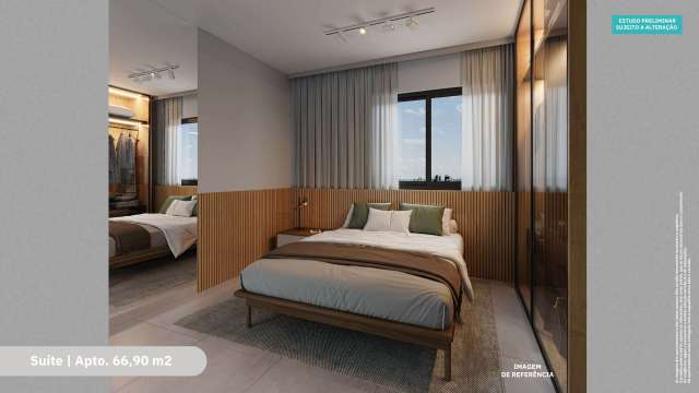 Apartamento em Patamares, com 2 quartos, 57,65m² por  R$ 637.000,00