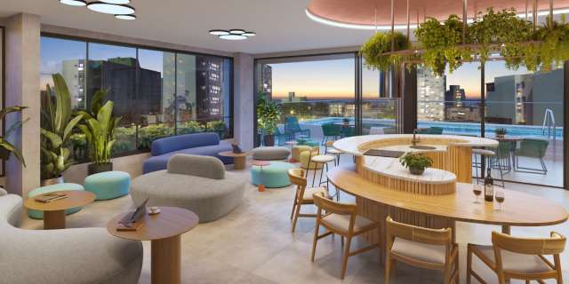 Apartamento na Pituba, com 1 quarto, 34,00 m² à venda por R$ 525.000,00