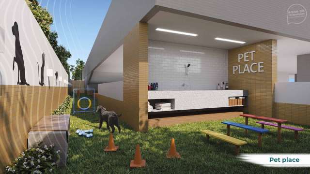 ILHA DE MYKONOS - LANÇAMENTO STUDIO E QUARTO E SALA NA PEDRA DO SAL | 24M²  A PARTIR DE R$396.655,30