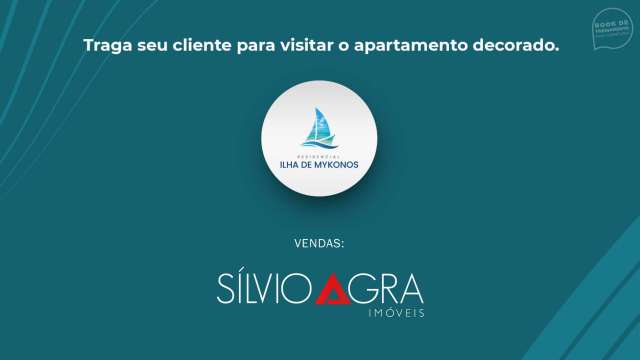 ILHA DE MYKONOS - LANÇAMENTO STUDIO E QUARTO E SALA NA PEDRA DO SAL | 24M²  A PARTIR DE R$396.655,30