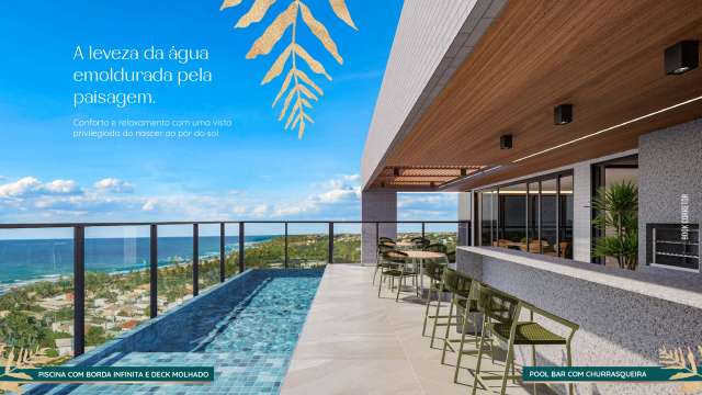 ILHA DE MAUI - LANÇAMENTO STUDIO E QUARTO E SALA NA PEDRA DO SAL  |  23M²  A PARTIR DE R$346.722,29