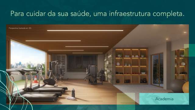 ILHA DE HAUS HORTO -  APARTAMENTO DE 2 OU 3 QUARTOS COM SUITE NO HORTO FLORESTAL |  61M²  A PARTIR DE R$ 908.515,03