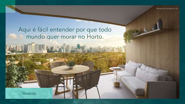 ILHA DE HAUS HORTO -  APARTAMENTO DE 2 OU 3 QUARTOS COM SUITE NO HORTO FLORESTAL |  61M²  A PARTIR DE R$ 908.515,03