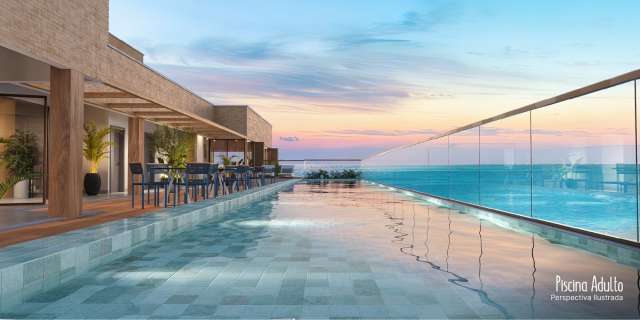 BLUE SEA SMART LIVING - LANÇAMENTO STUDIO E QUARTO E SALA VISTA MAR EM STELLA MARIS  |  24M²   A PARTIR DE R$323.474,74