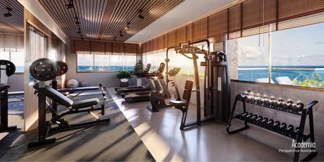 BLUE SEA SMART LIVING - LANÇAMENTO STUDIO E QUARTO E SALA VISTA MAR EM STELLA MARIS  |  24M²   A PARTIR DE R$323.474,74