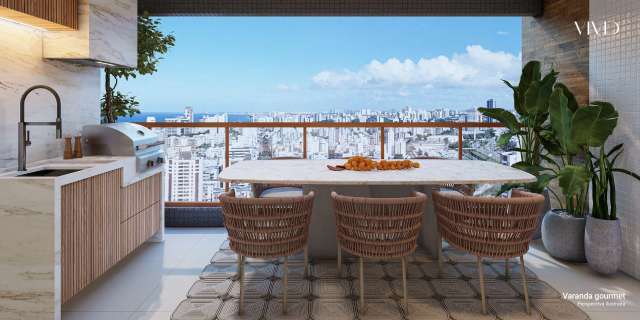 VIVID PITUBA -  LANÇAMENTO APARTAMENTO COM 3/4 SENDO 1 SUITE | 78M²  A PARTIR DE R$767.963,68