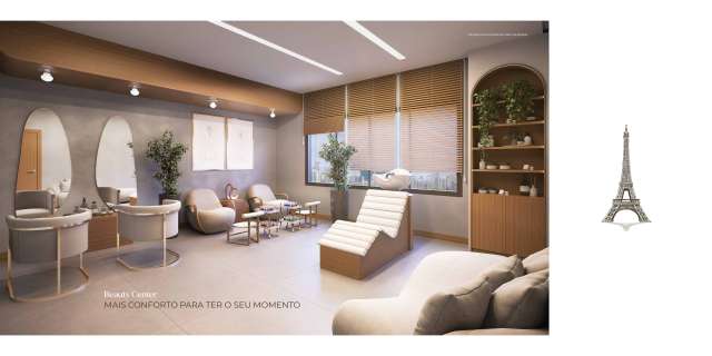 PALAIS DU LOUVRE - LANÇAMENTO APARTAMENTOS COM 2 OU 3 SUÍTES | 60M² A PARTIR DE R$860.130,00