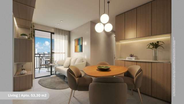 MOOD CLUB - APARTAMENTO 2 OU 3 QUARTOS SENDO 1 SUITE |  53M² - A PARTIR DE R$501.100,00