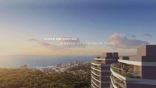 MIRADOR ONDINA | LANÇAMENTO 2 E 3 SUÍTES - 117M² A PARTIR DE R$ 1.495,825