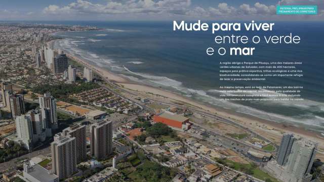 Mood Club Sol Bahia - Lançamento em Patamares no Antigo Hotel Sol Bahia |  2 E 3/4 Vista Mar