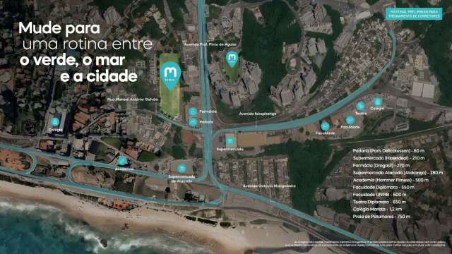 Mood Club Sol Bahia - Lançamento em Patamares no Antigo Hotel Sol Bahia |  2 E 3/4 Vista Mar
